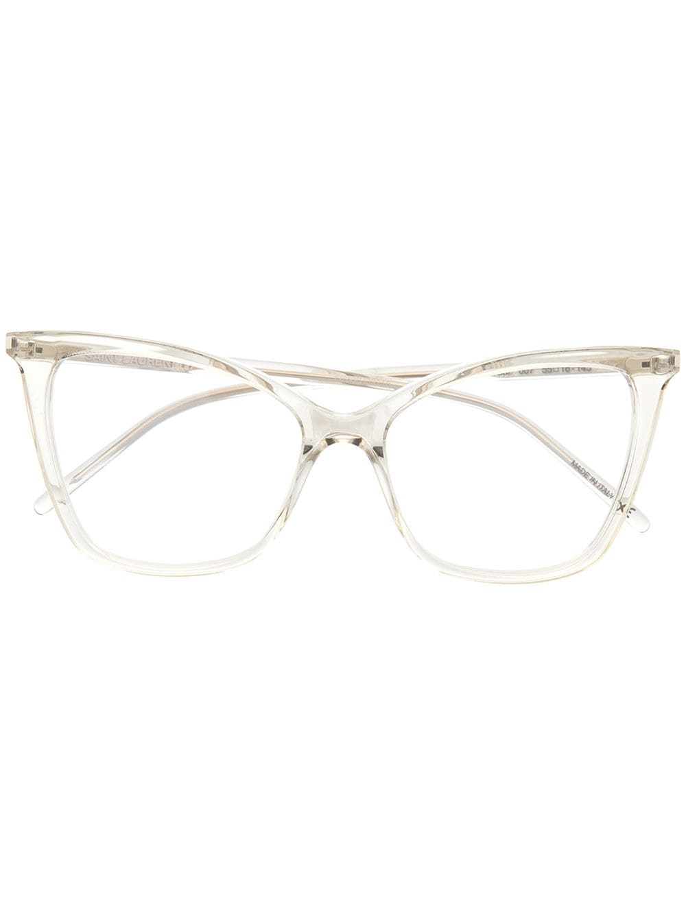 фото Saint laurent eyewear очки в оправе 'кошачий глаз'