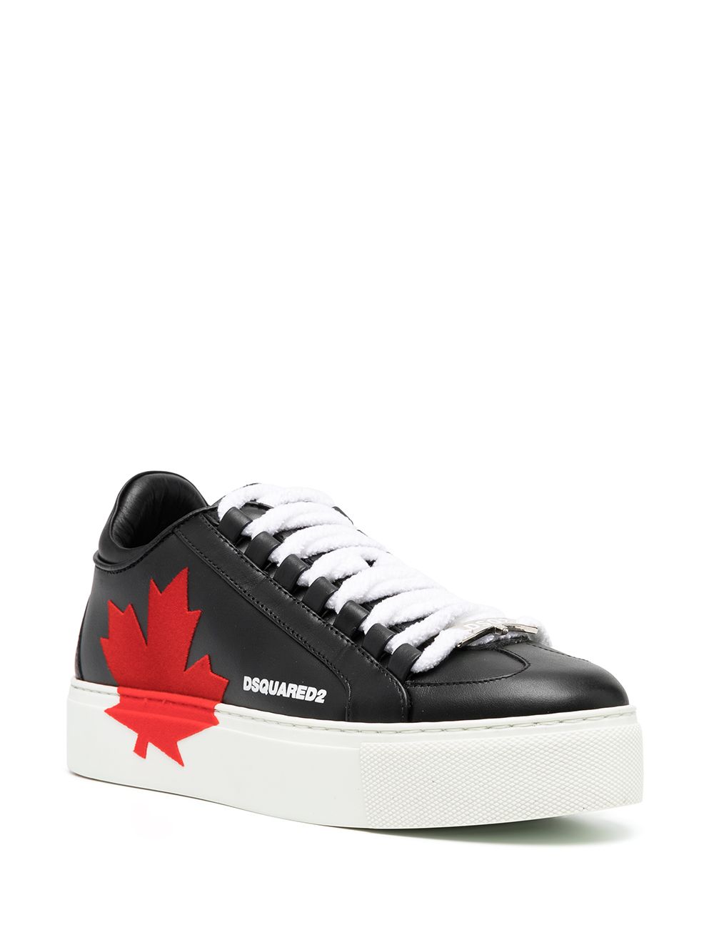 Dsquared2 Canadian Team low-top sneakers - Zwart