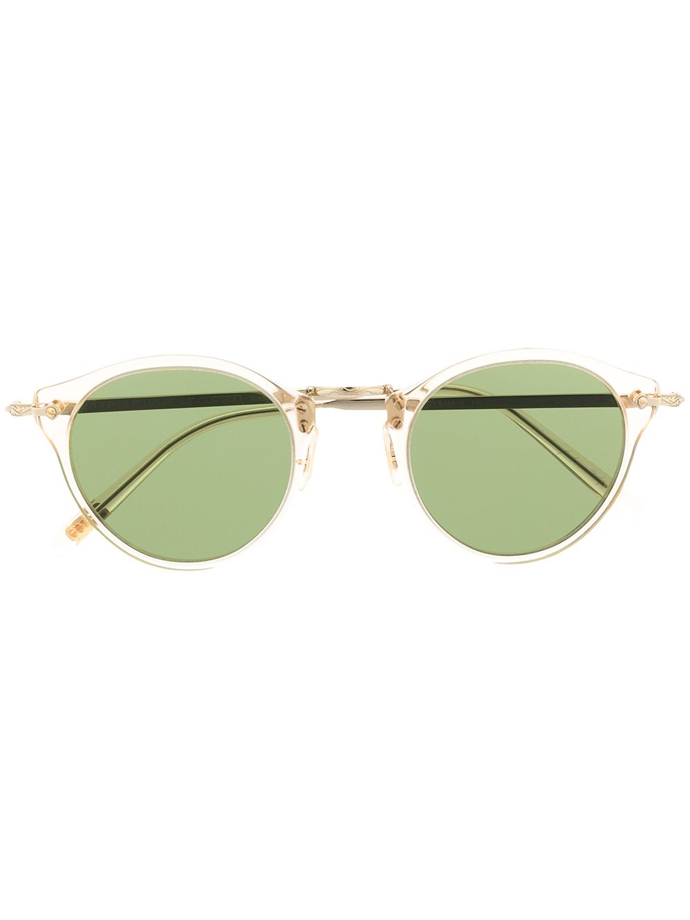 фото Oliver peoples солнцезащитные очки в круглой оправе