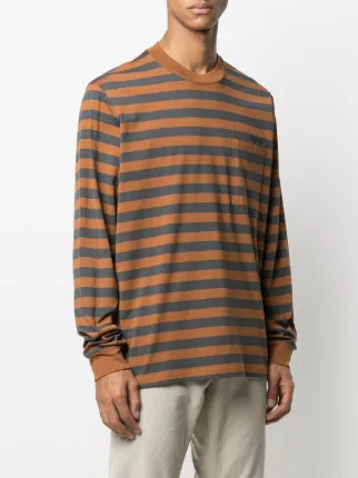 horizontal-stripe crew-neck jumper展示图