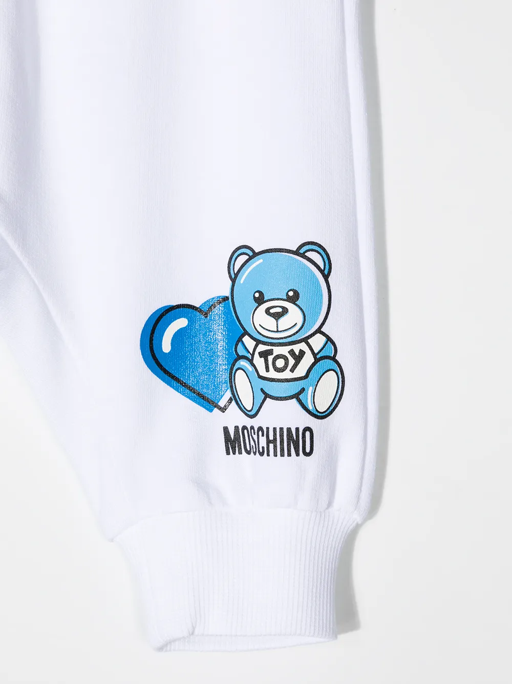 фото Moschino kids спортивные брюки teddy bear