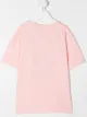 Image 2 of Moschino Kids rhinestone-logo cotton T-shirt