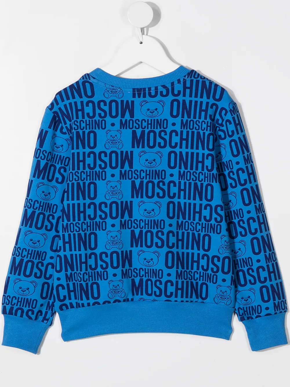 фото Moschino kids толстовка с логотипом teddy bear и логотипом