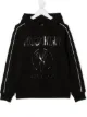 Image 1 of Moschino Kids logo-print cotton hoodie
