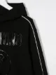 Moschino Kids logo-print cotton hoodie