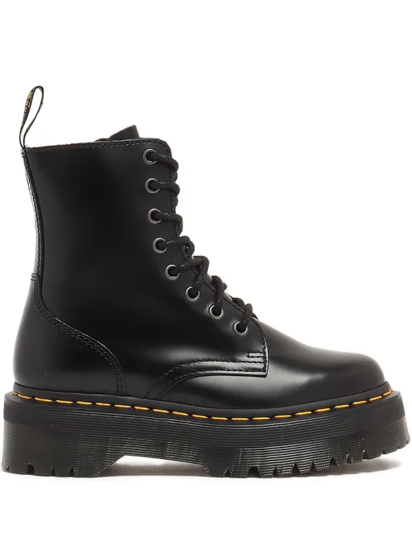 Dr. Martens ブラックプラットフォームブーツ 37 Dr. Martens プラットフォーム ブーツ | ブラック | FARFETCH JP