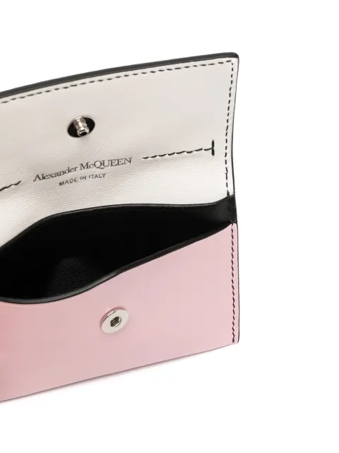 alexander mcqueen envelope card holder