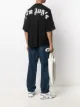 Image 2 of Palm Angels logo print T-shirt