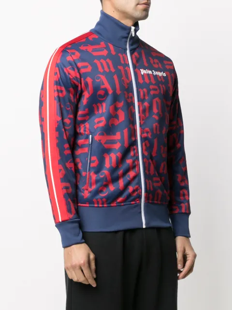 palm angels monogram jacket