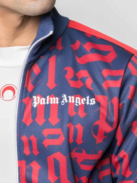 palm angels monogram jacket