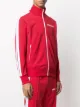 Palm Angels logo-print zip-up track jacket