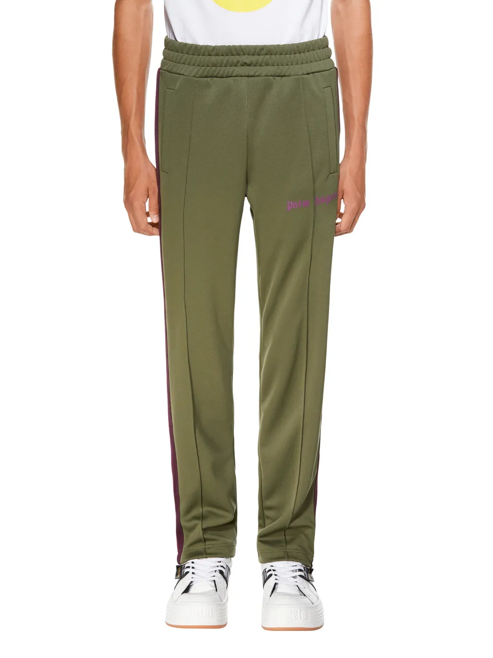 PURPLE TRACK PANTS Palm Angels® Official