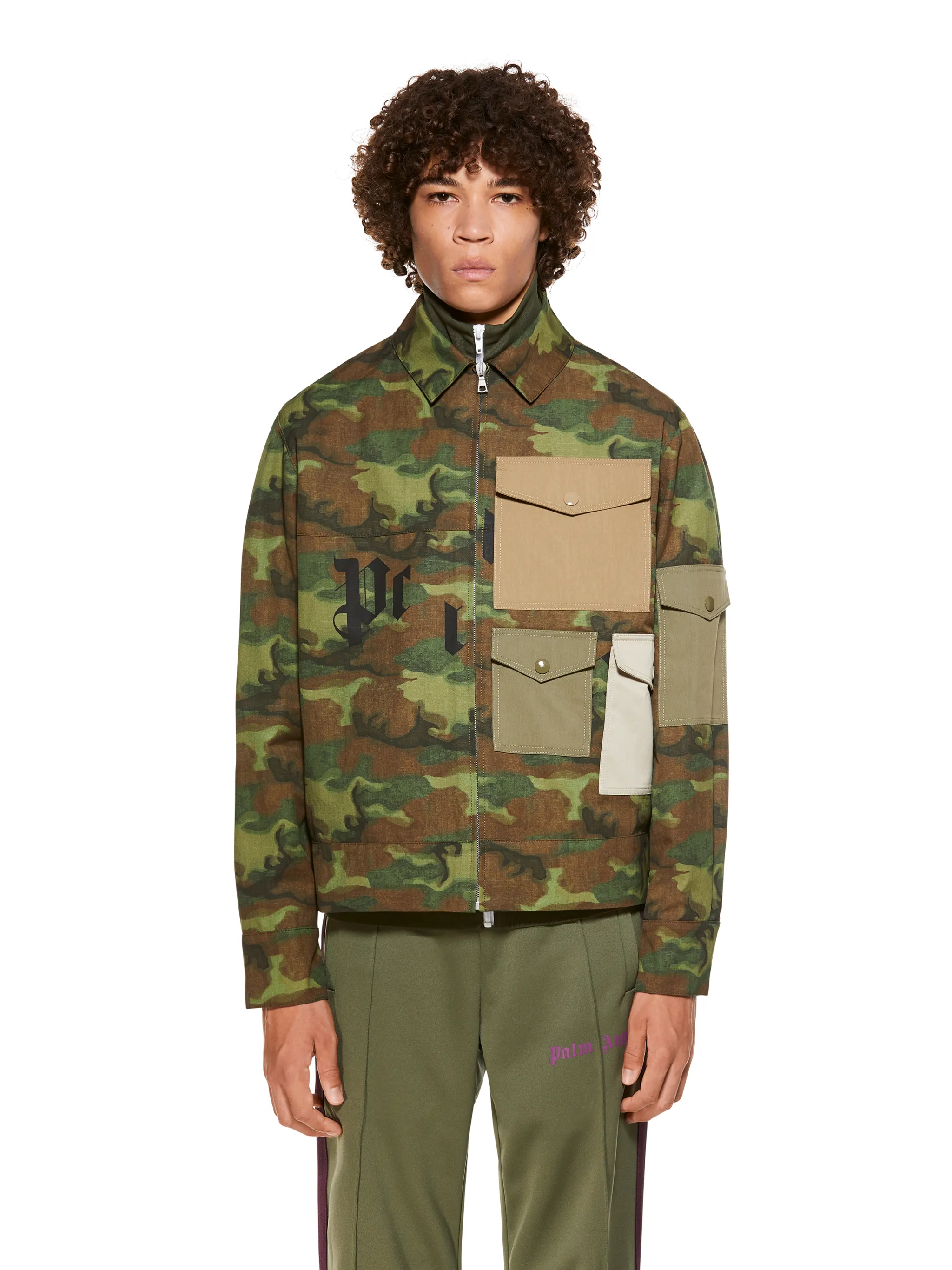 CAMO SHIRT - Palm Angels® Official