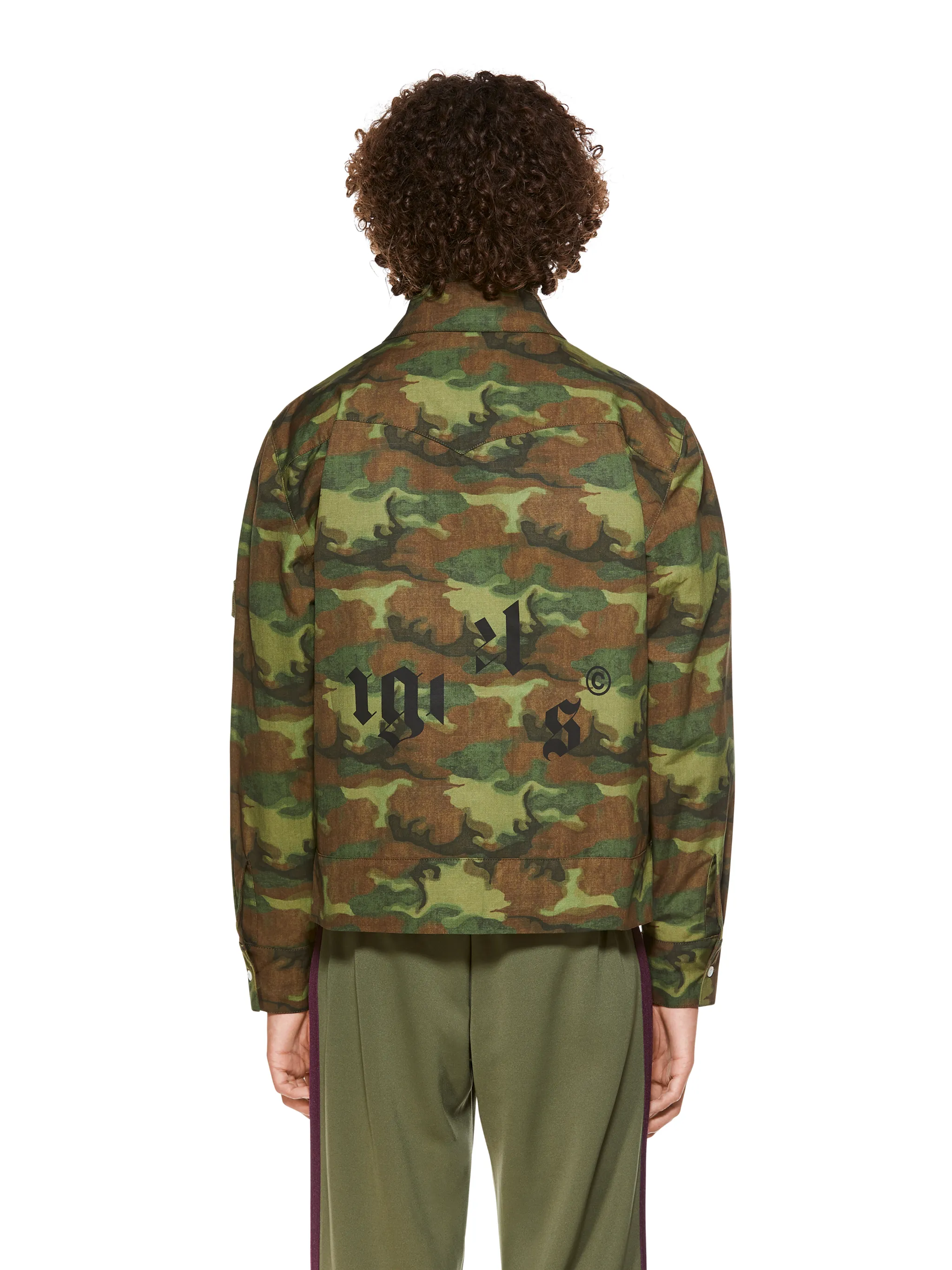 CAMO SHIRT - Palm Angels® Official