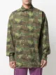 Palm Angels camouflage logo print shirt