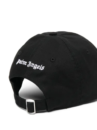 jacquard flames logo cap | Palm Angels 
