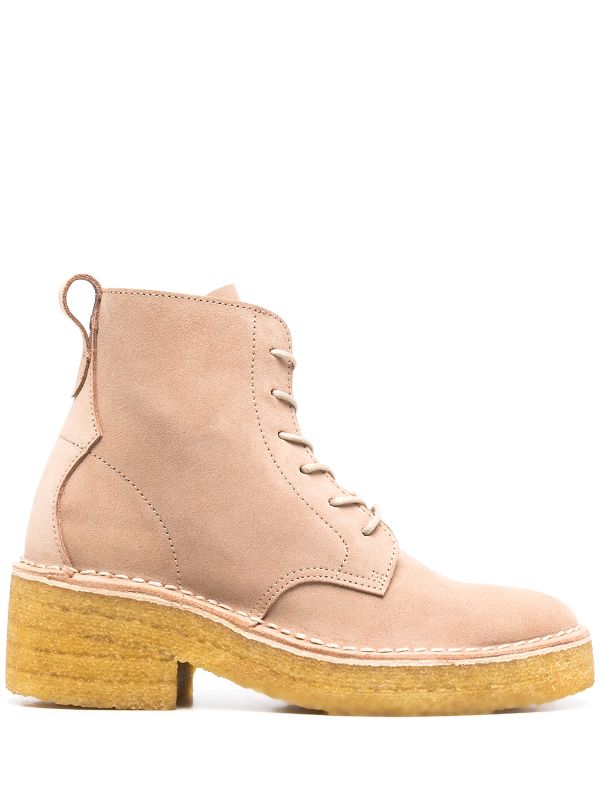 clarks suede lace up ankle boots