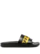 Image 1 of Off-White logo-tape detail slides