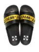 Off-White logo-tape detail slides
