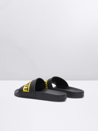 off white industrial slides grey