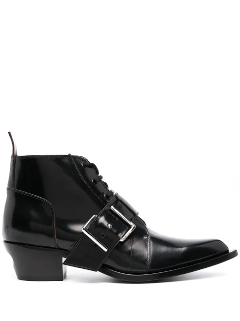 Off-White side buckle-detail boots