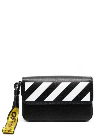 off white clutch purse