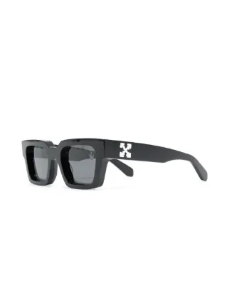 VIRGIL SUNGLASSES BLACK ARR WHITE展示图