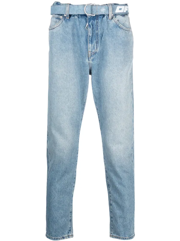 Off-White slim-cut Denim Jeans - Farfetch