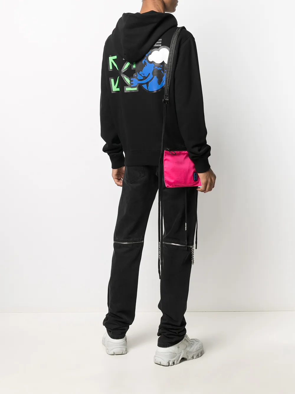 Off-White Peace Worldwide Hoodie - Farfetch