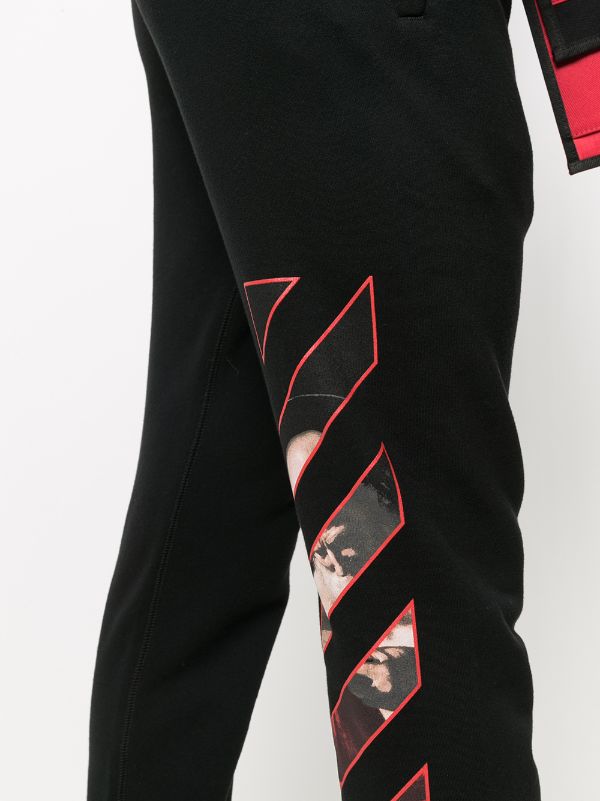 off white caravaggio pants