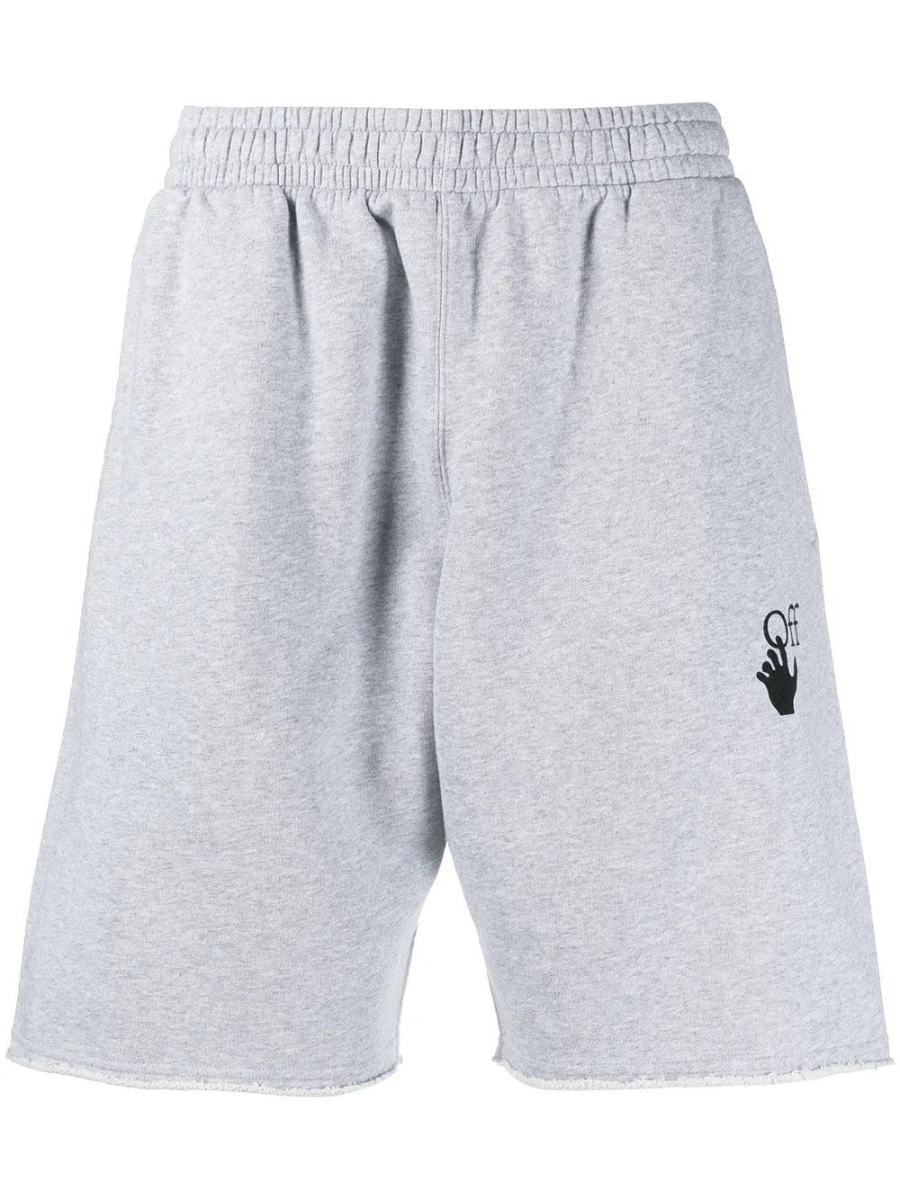 

Off-White shorts deportivos con logo estampado - Gris