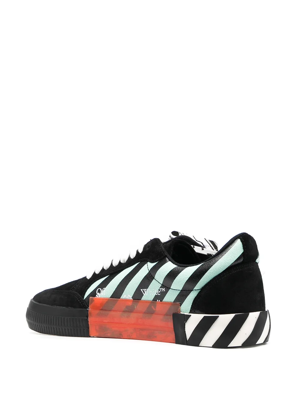 Off-White Vulcanized Diag low-top sneakers Zwart