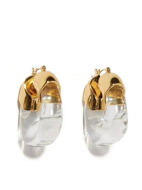 Lizzie Fortunato Jewels Organic hoop earrings