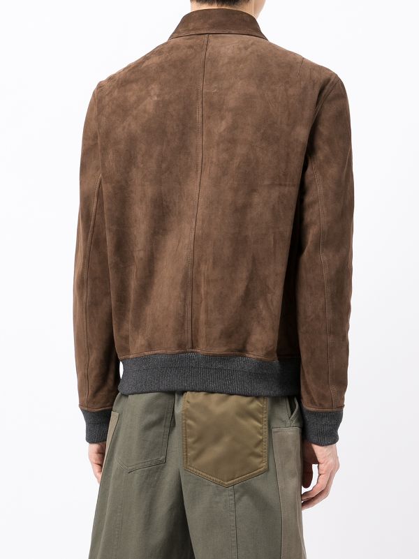 ferragamo suede jacket