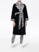 Alice+Olivia Tomato reversible belted coat