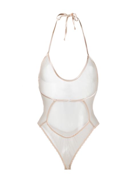 Belle Et Bon Bon Ophelia Sheer Bodysuit - Farfetch