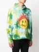 Palm Angels Burning Head tie-dye hoodie