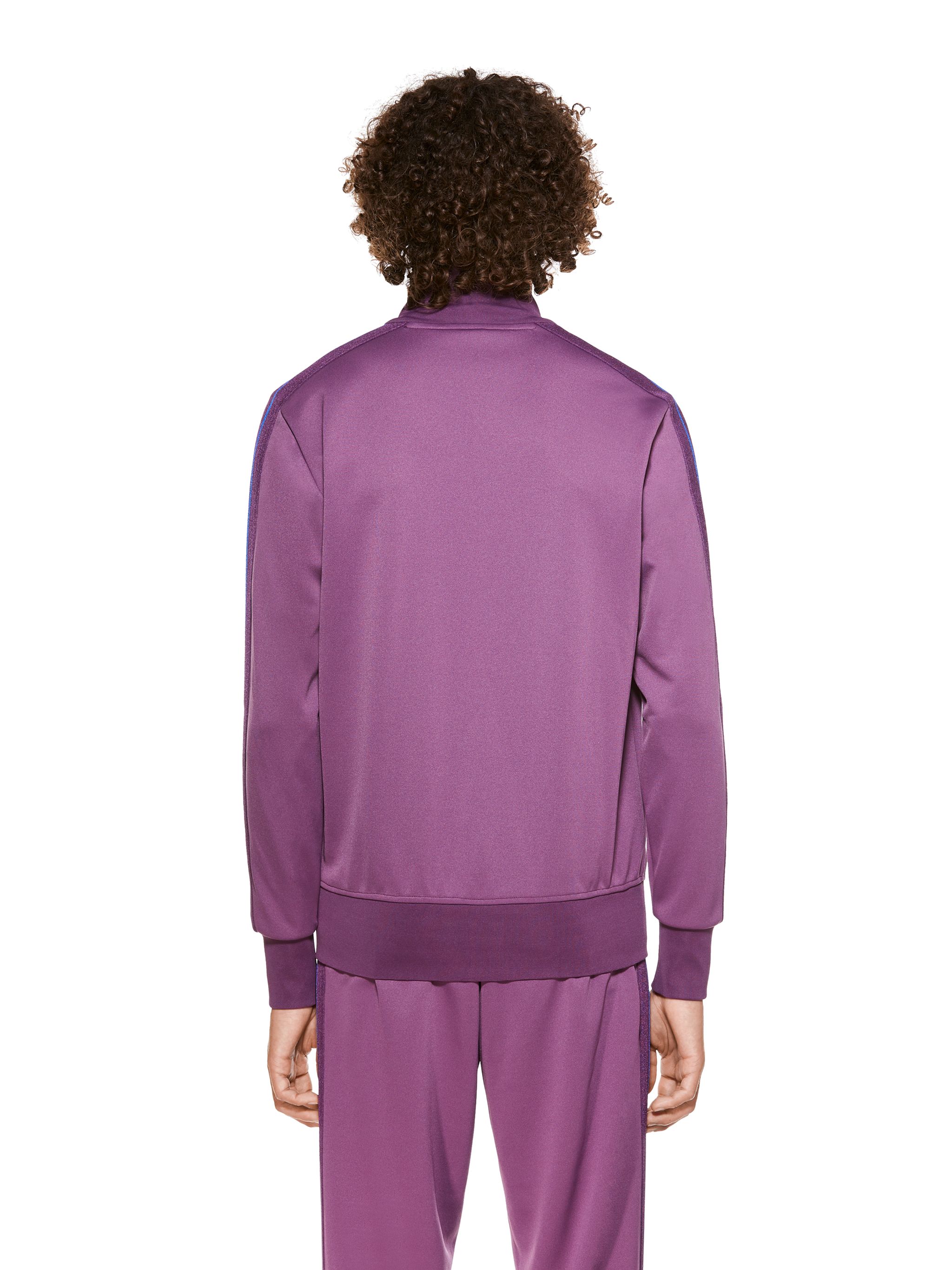 College Track Jacket In Purple Palm Angels® Official