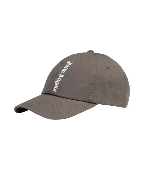 Military Cap In Grey - Palm Angels® Official