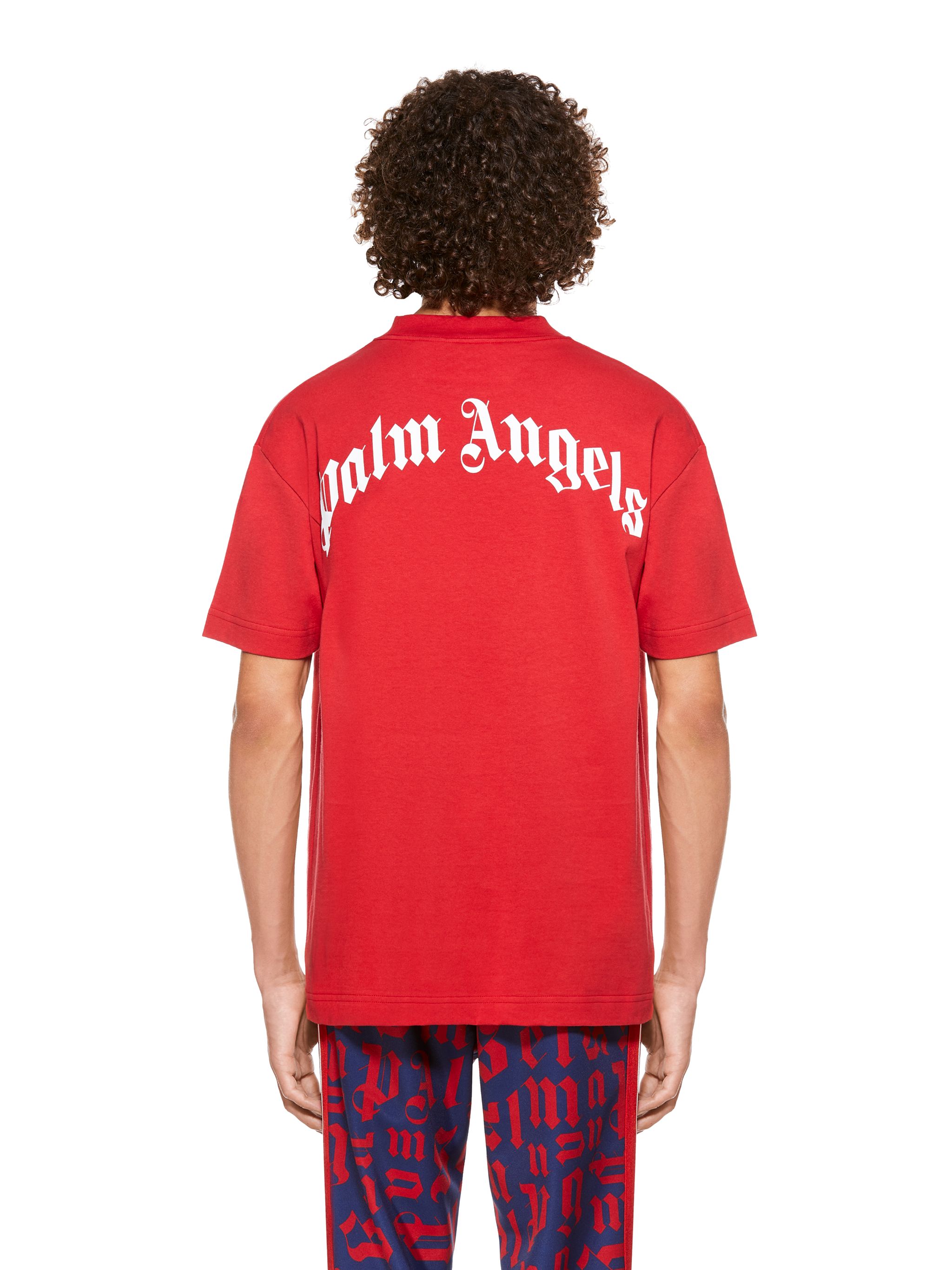 ICE BEAR S/S T-SHIRT in red - Palm Angels® Official