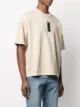 VAL KRISTOPHER logo-tag boxy T-shirt