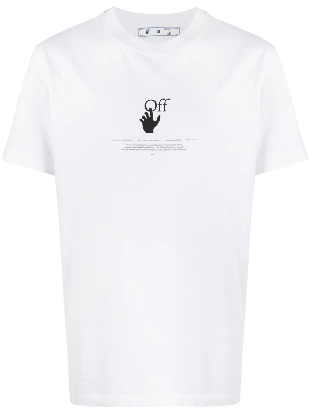 Off-white White 'white Offf Graffiti' T 