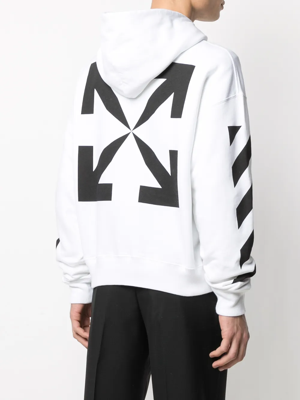 Off-White Mona Lisa Drawstring Hoodie - Farfetch