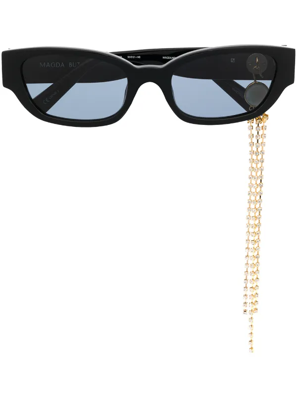 rectangular cat eye sunglasses