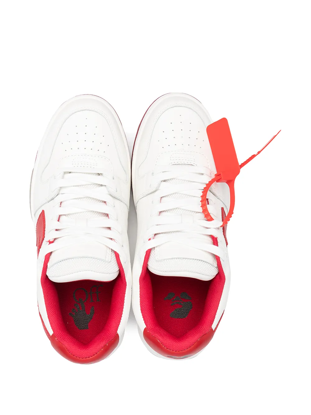 Off-White Out Of Office low-top sneakers Wit