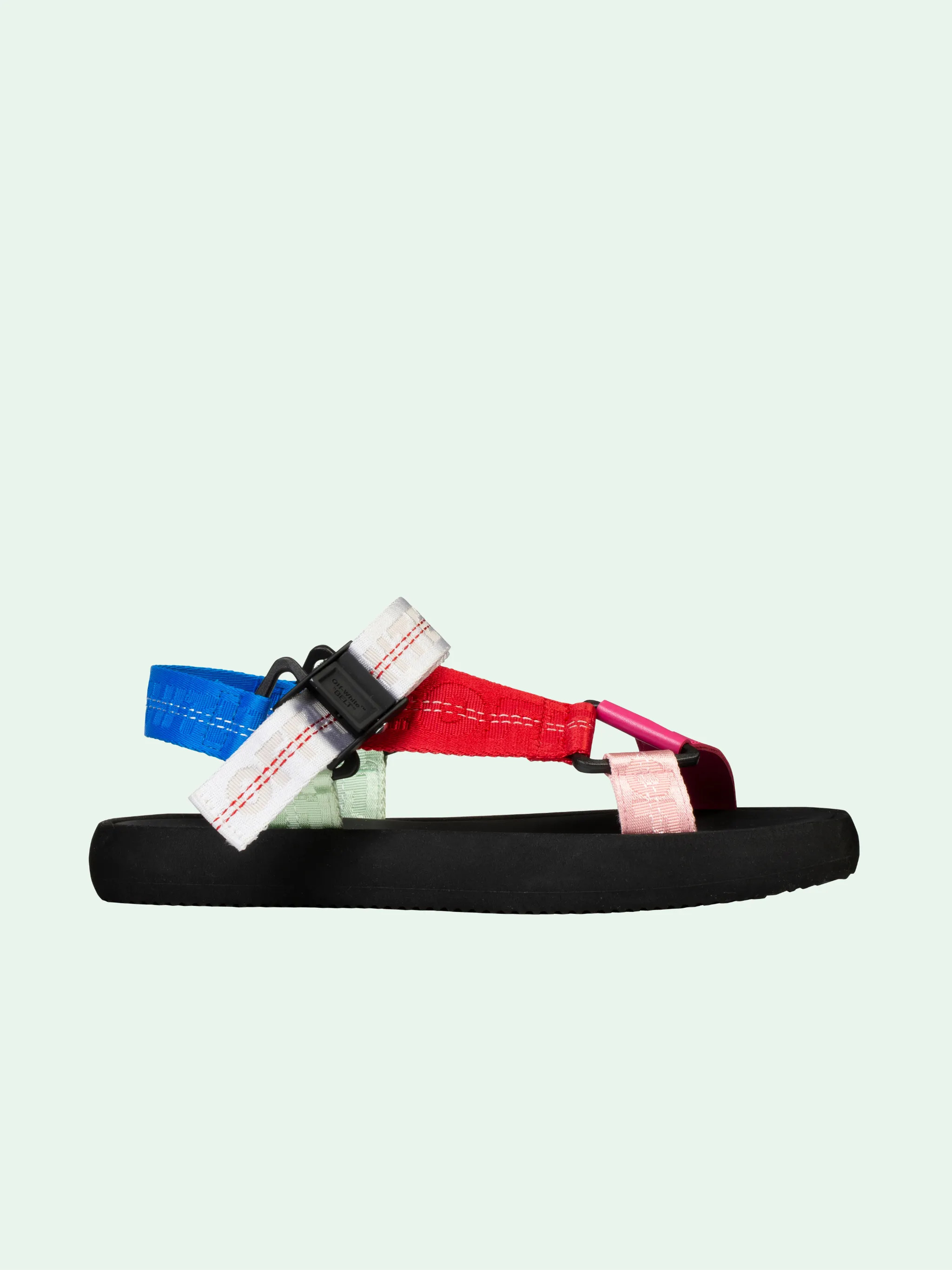 micro trek nylon logo sandals