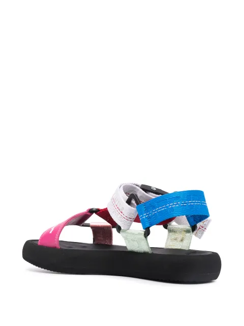 off white trek sport sandals