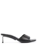 Off-White square-toe sandals - Black