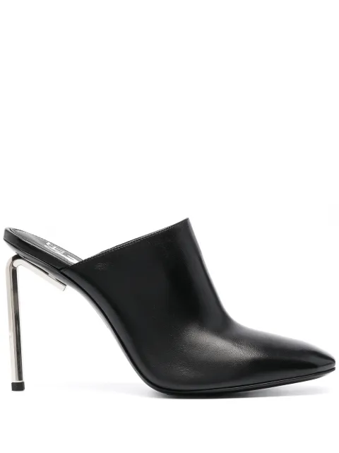 Off-White Allen square-toe sabot mules