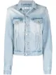 Image 1 of Off-White floral arrow print denim jacket